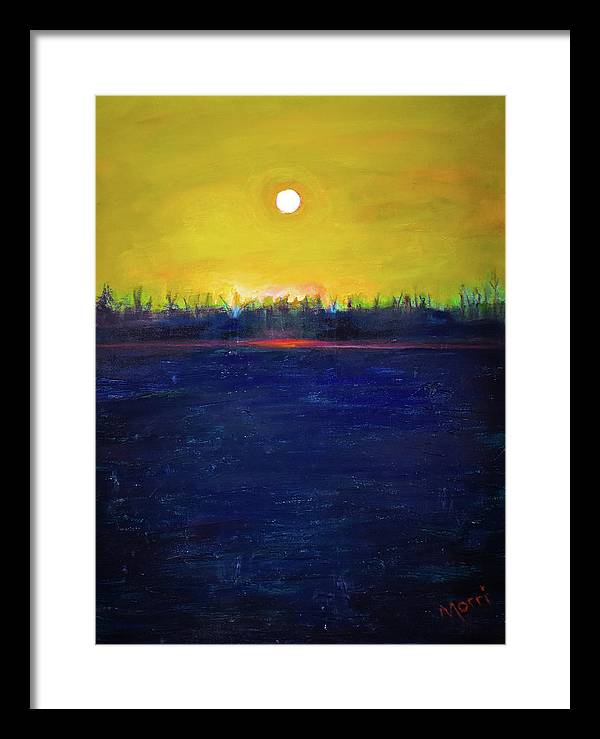 Stillness Hz - Framed Print