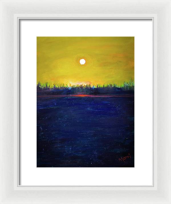 Stillness Hz - Framed Print