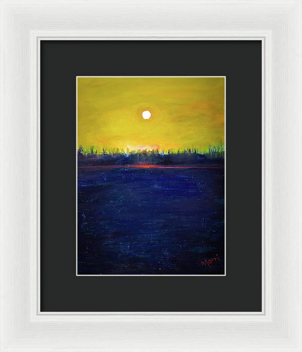 Stillness Hz - Framed Print