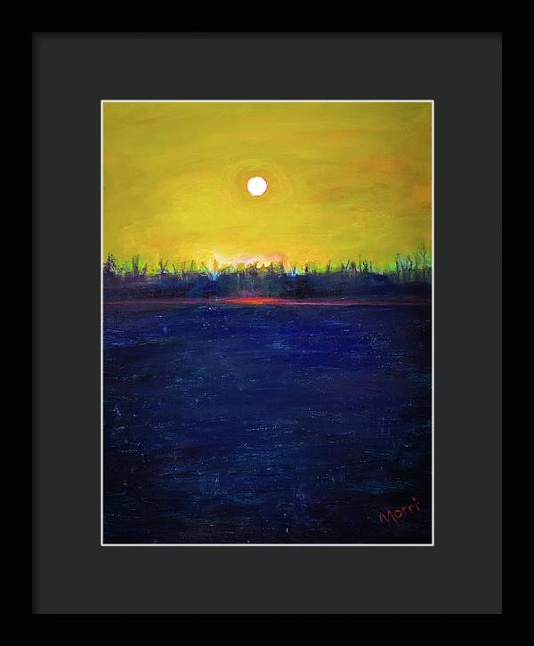 Stillness Hz - Framed Print