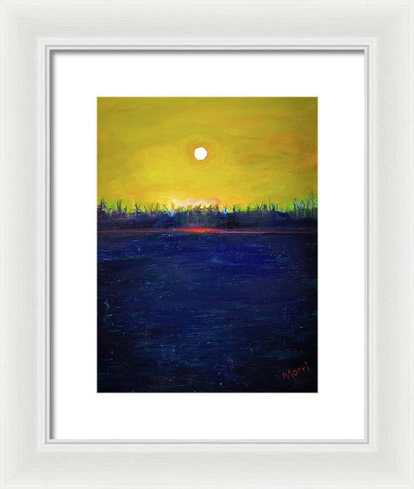 Stillness Hz - Framed Print