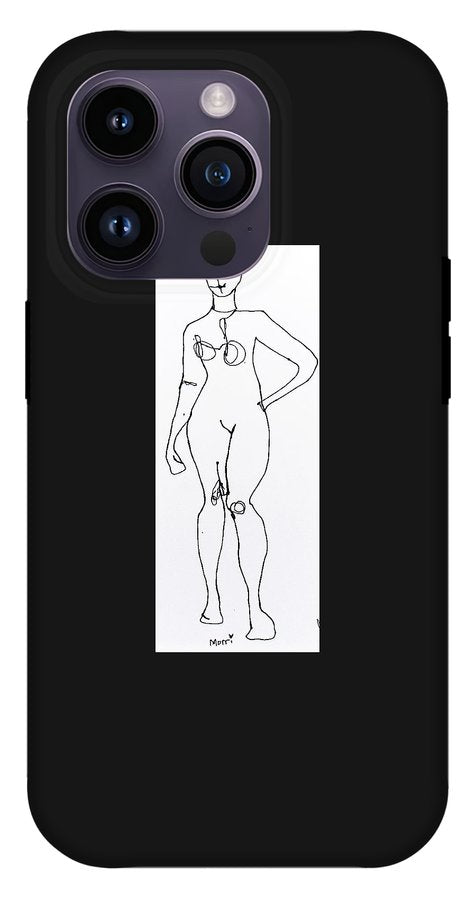 Contour figure 2 - Phone Case