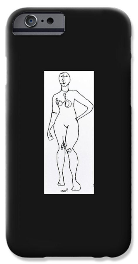 Contour figure 2 - Phone Case