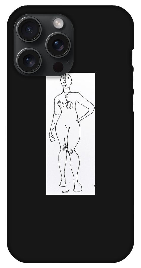 Contour figure 2 - Phone Case