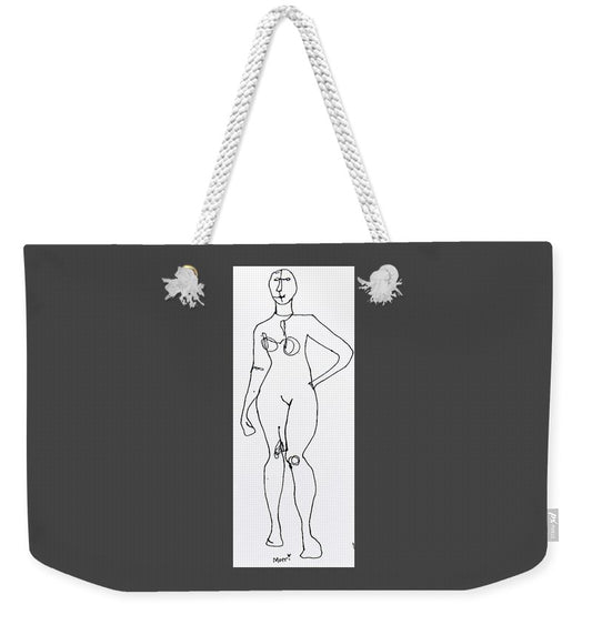 Contour figure 2 - Weekender Tote Bag