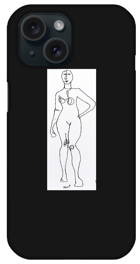 Contour figure 2 - Phone Case