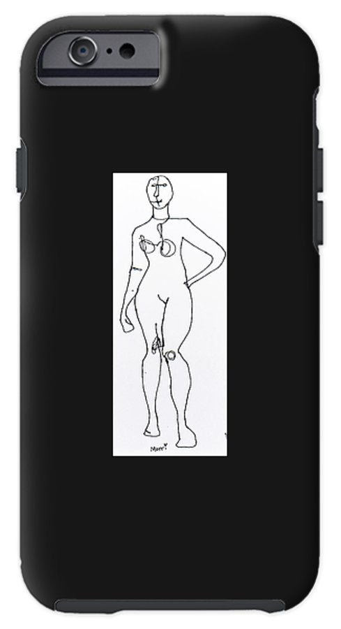 Contour figure 2 - Phone Case