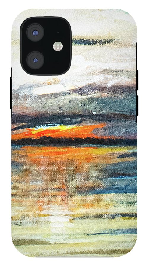 Sunset from Drayton Island - Phone Case