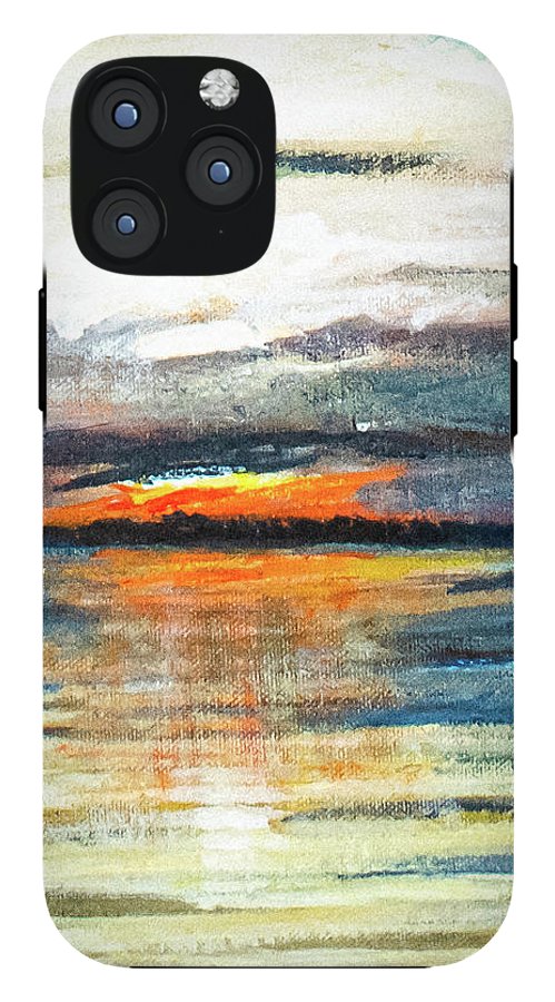 Sunset from Drayton Island - Phone Case