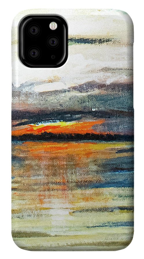 Sunset from Drayton Island - Phone Case