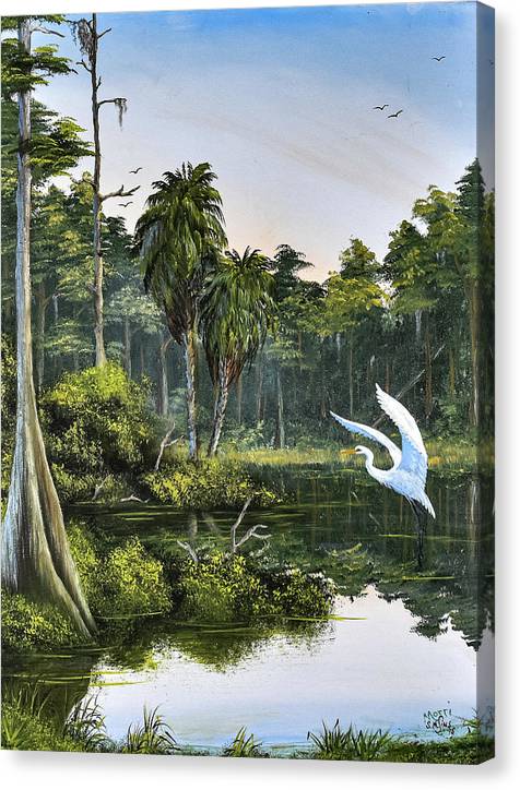 The Cove - early on - Canvas Print