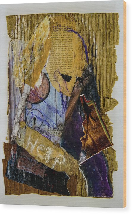 The Cry - Escaped series, #IV - Wood Print