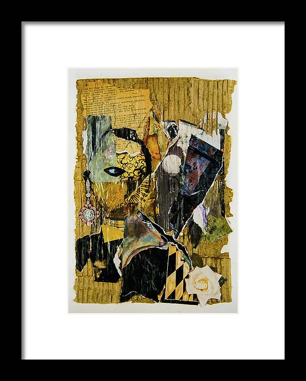 The Door - Escaped series, #V - Framed Print