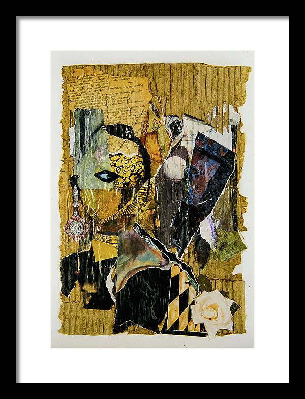 The Door - Escaped series, #V - Framed Print