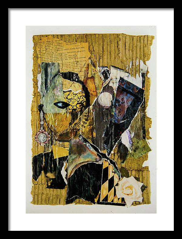 The Door - Escaped series, #V - Framed Print