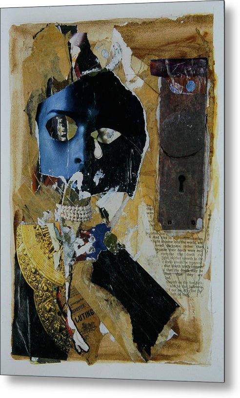 The Mask - Escaped series, #II - Metal Print