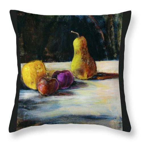 The Meeting - Throw Pillow