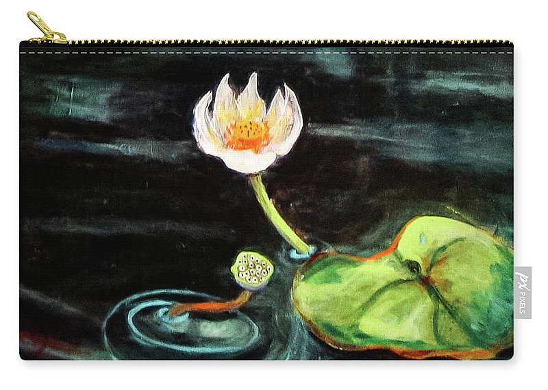 The Seeker, Lotus Flower - Zip Pouch