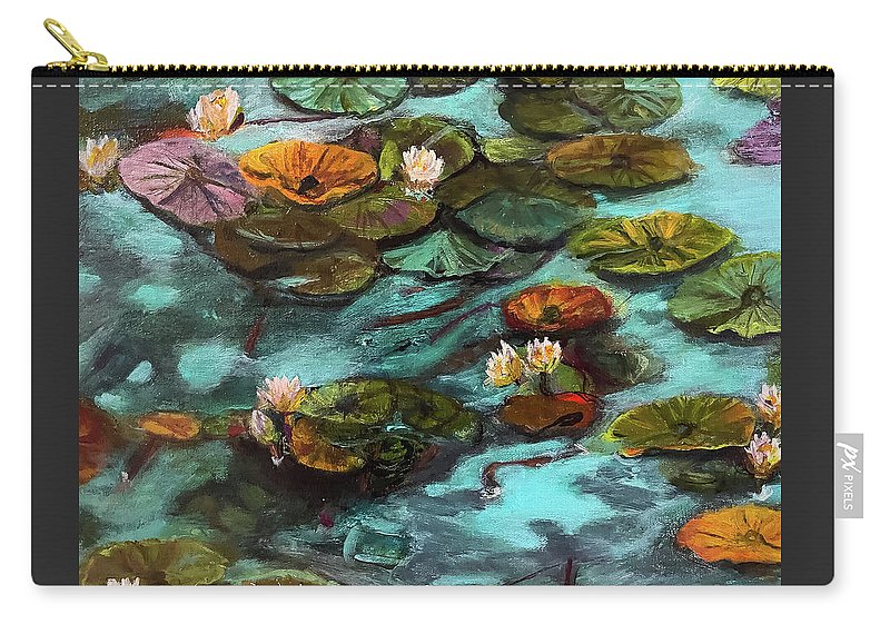 Water lilies area #1 C series - Zip Pouch