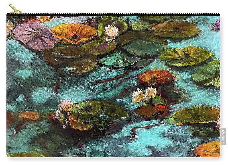 Water lilies area #1 C series - Zip Pouch