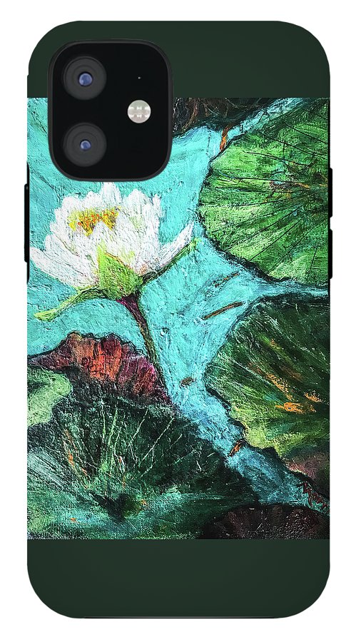 Water Lily Solo, #2 - Phone Case