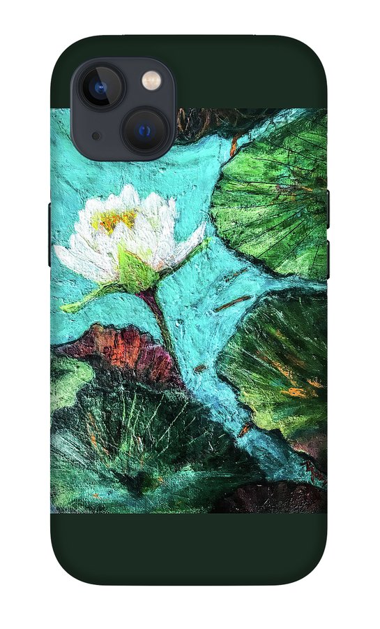 Water Lily Solo, #2 - Phone Case