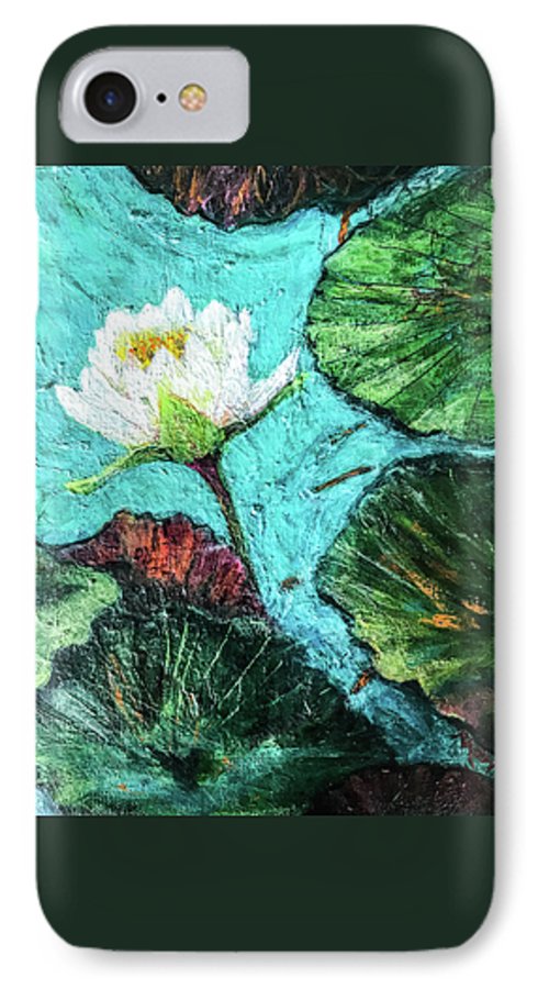 Water Lily Solo, #2 - Phone Case