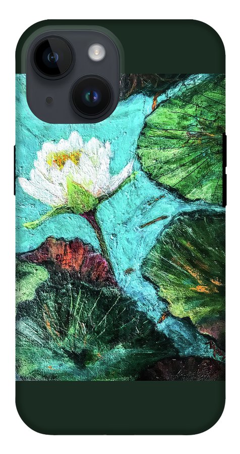 Water Lily Solo, #2 - Phone Case