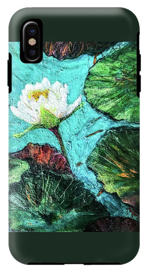 Water Lily Solo, #2 - Phone Case