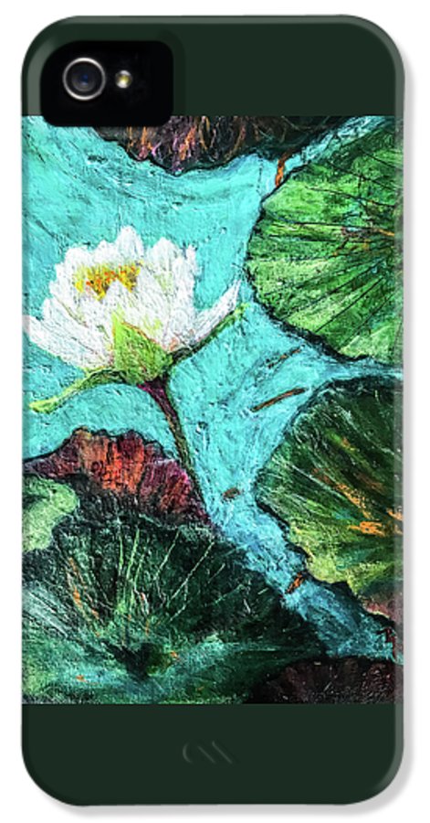 Water Lily Solo, #2 - Phone Case