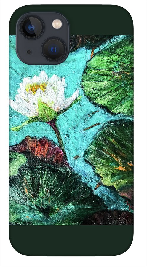 Water Lily Solo, #2 - Phone Case