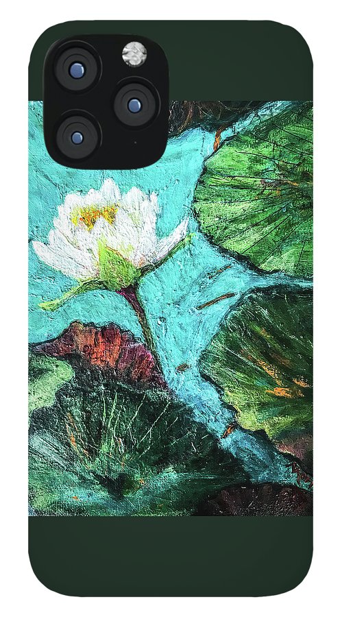 Water Lily Solo, #2 - Phone Case