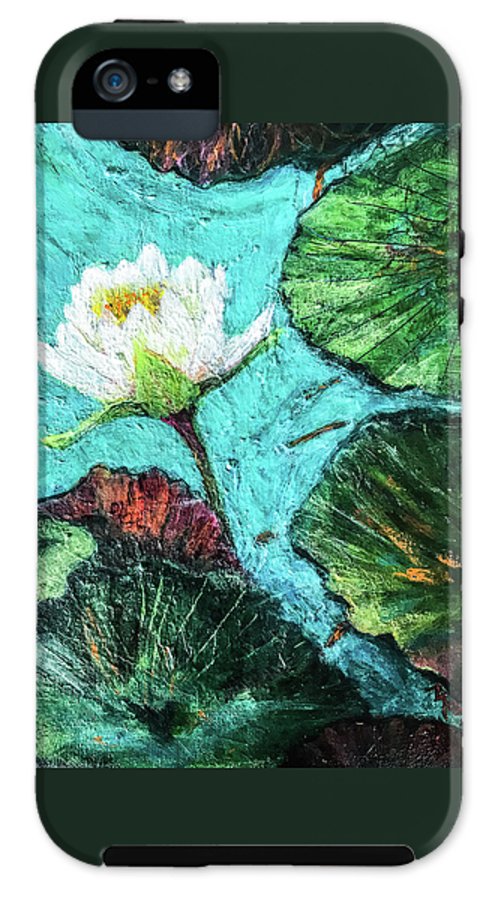 Water Lily Solo, #2 - Phone Case