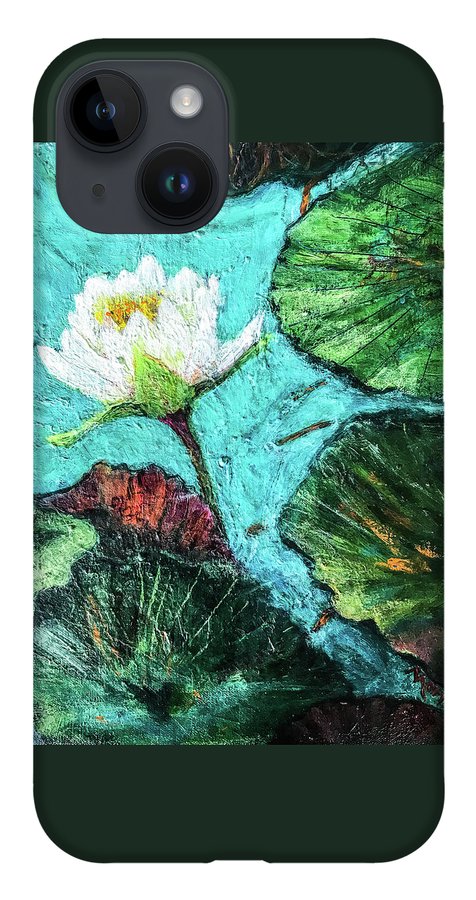 Water Lily Solo, #2 - Phone Case