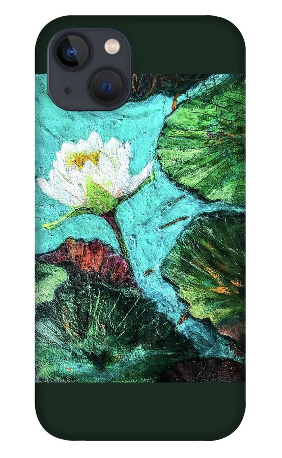 Water Lily Solo, #2 - Phone Case