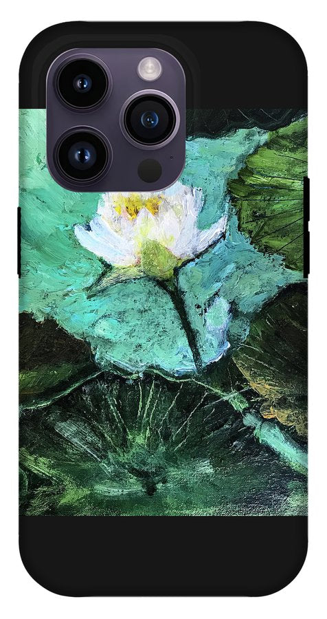 Water Lily, Solo #1 - Phone Case