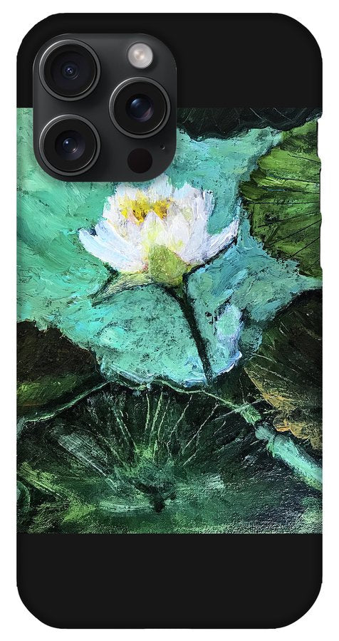 Water Lily, Solo #1 - Phone Case