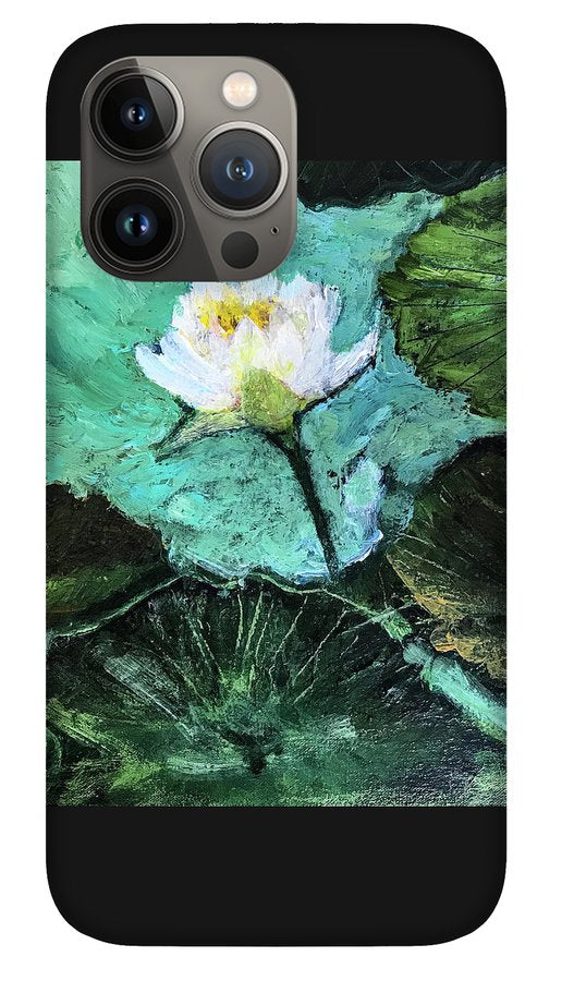 Water Lily, Solo #1 - Phone Case