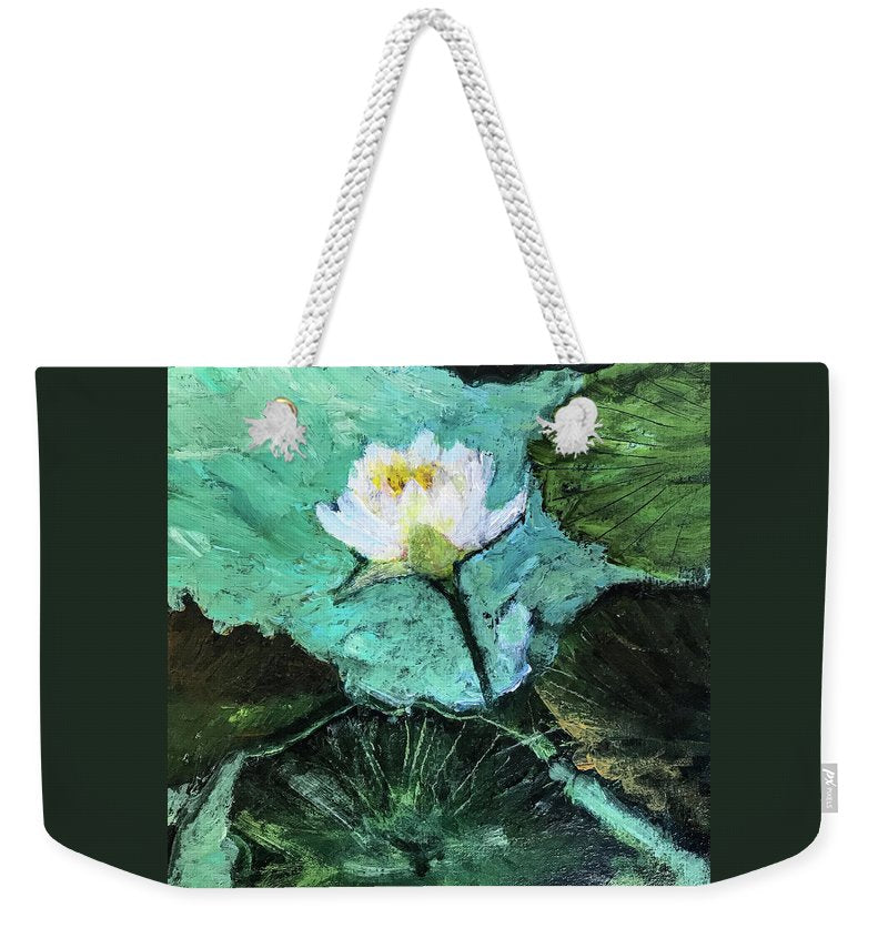 Water Lily, Solo #1 - Weekender Tote Bag