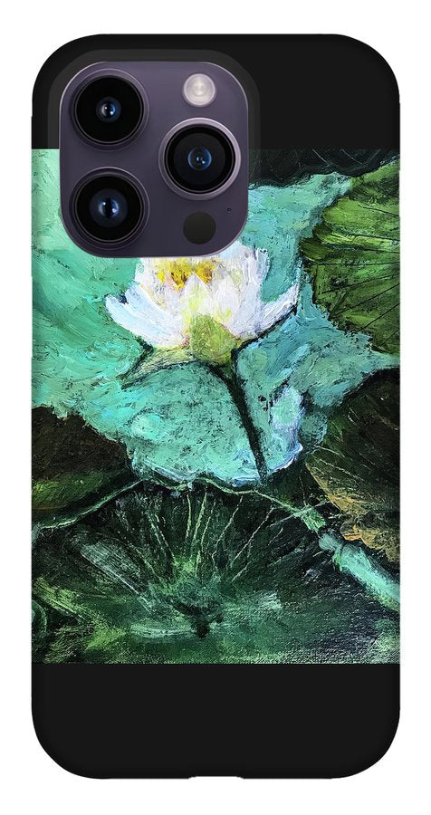 Water Lily, Solo #1 - Phone Case