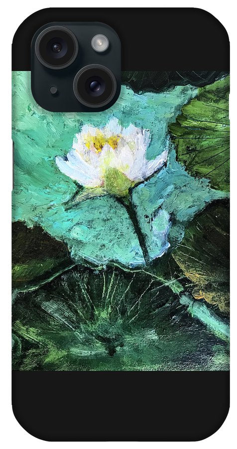 Water Lily, Solo #1 - Phone Case