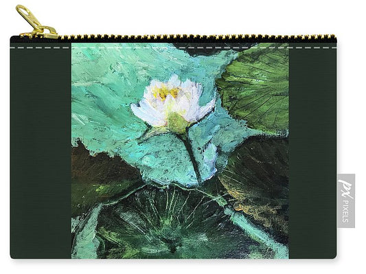 Water Lily, Solo #1 - Zip Pouch