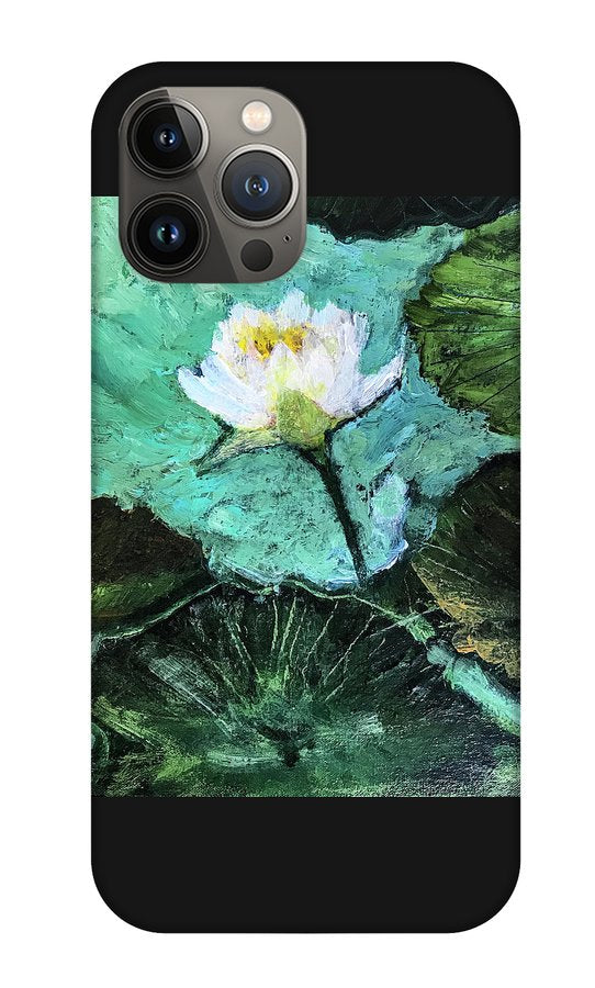 Water Lily, Solo #1 - Phone Case