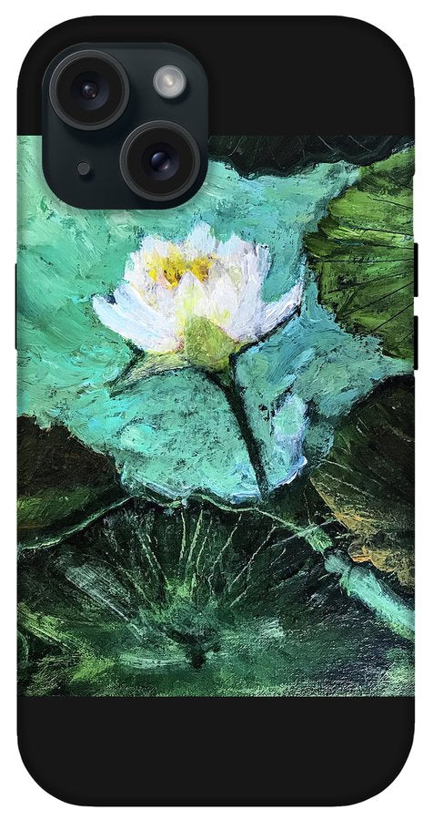 Water Lily, Solo #1 - Phone Case