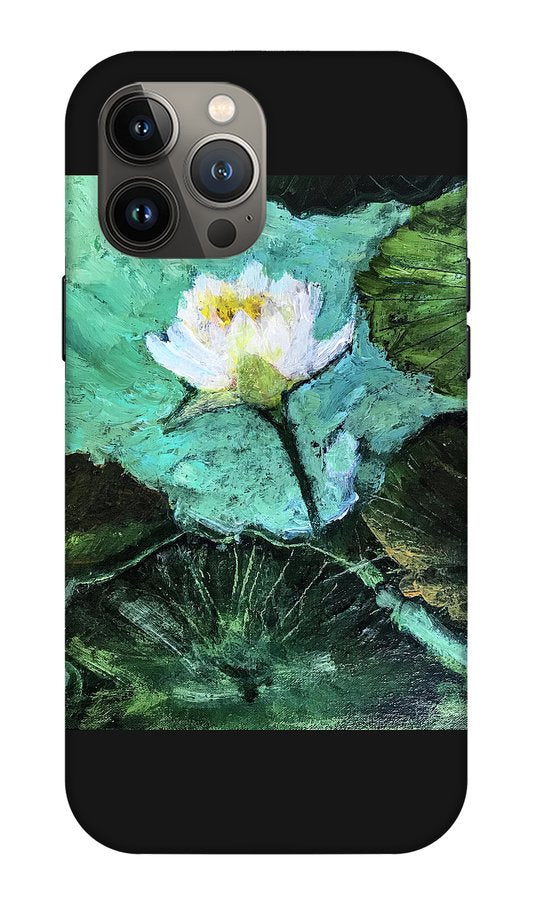 Water Lily, Solo #1 - Phone Case