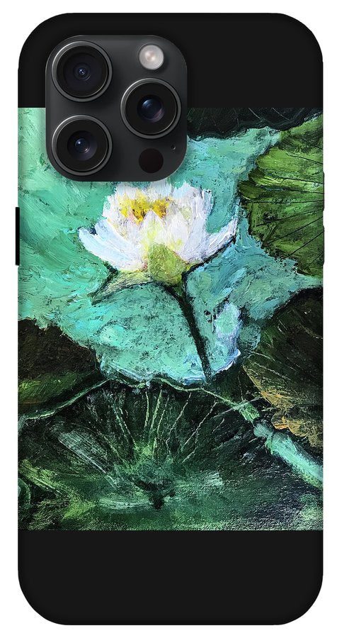 Water Lily, Solo #1 - Phone Case