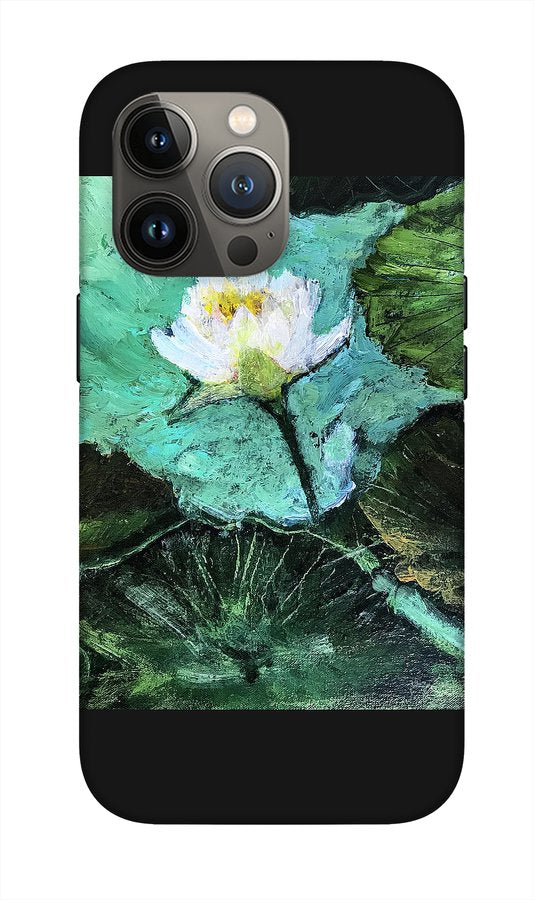 Water Lily, Solo #1 - Phone Case