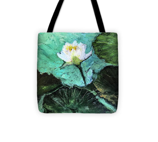 Water Lily, Solo #1 - Tote Bag