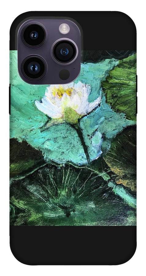 Water Lily, Solo #1 - Phone Case