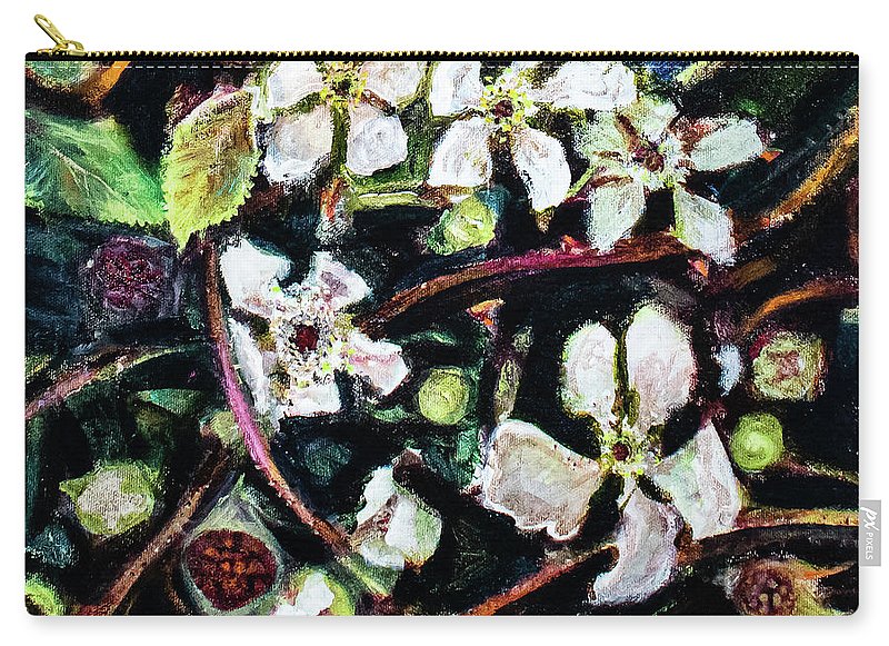 Wild Blackberry Vines - Zip Pouch